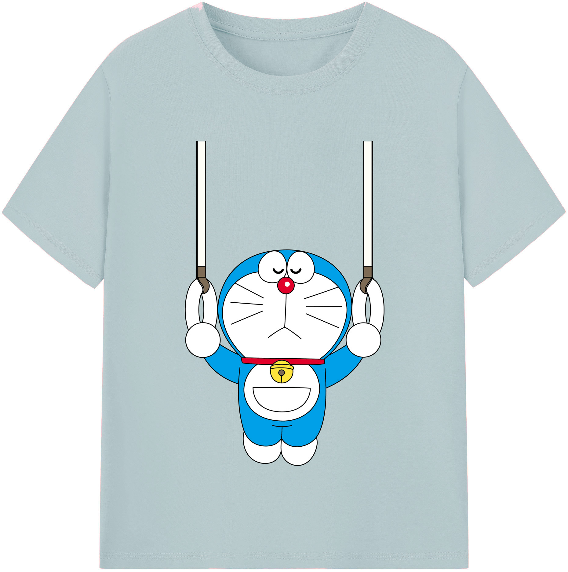 （画像用） ドラえもん Doraemon 綿100％半袖Tシャツ（フロントプリント）